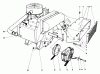 Toro 30544 (117/120) - 44" Side Discharge Mower, Groundsmaster 117/120, 1990 (000001-099999) Ersatzteile ENGINE ASSEMBLY