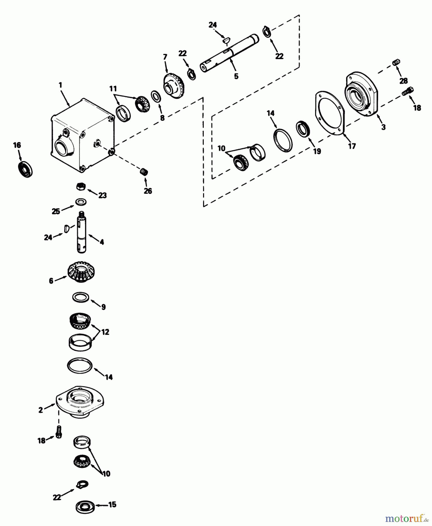 Toro Neu Mowers, Deck Assembly Only 30544 (117/120) - Toro 44