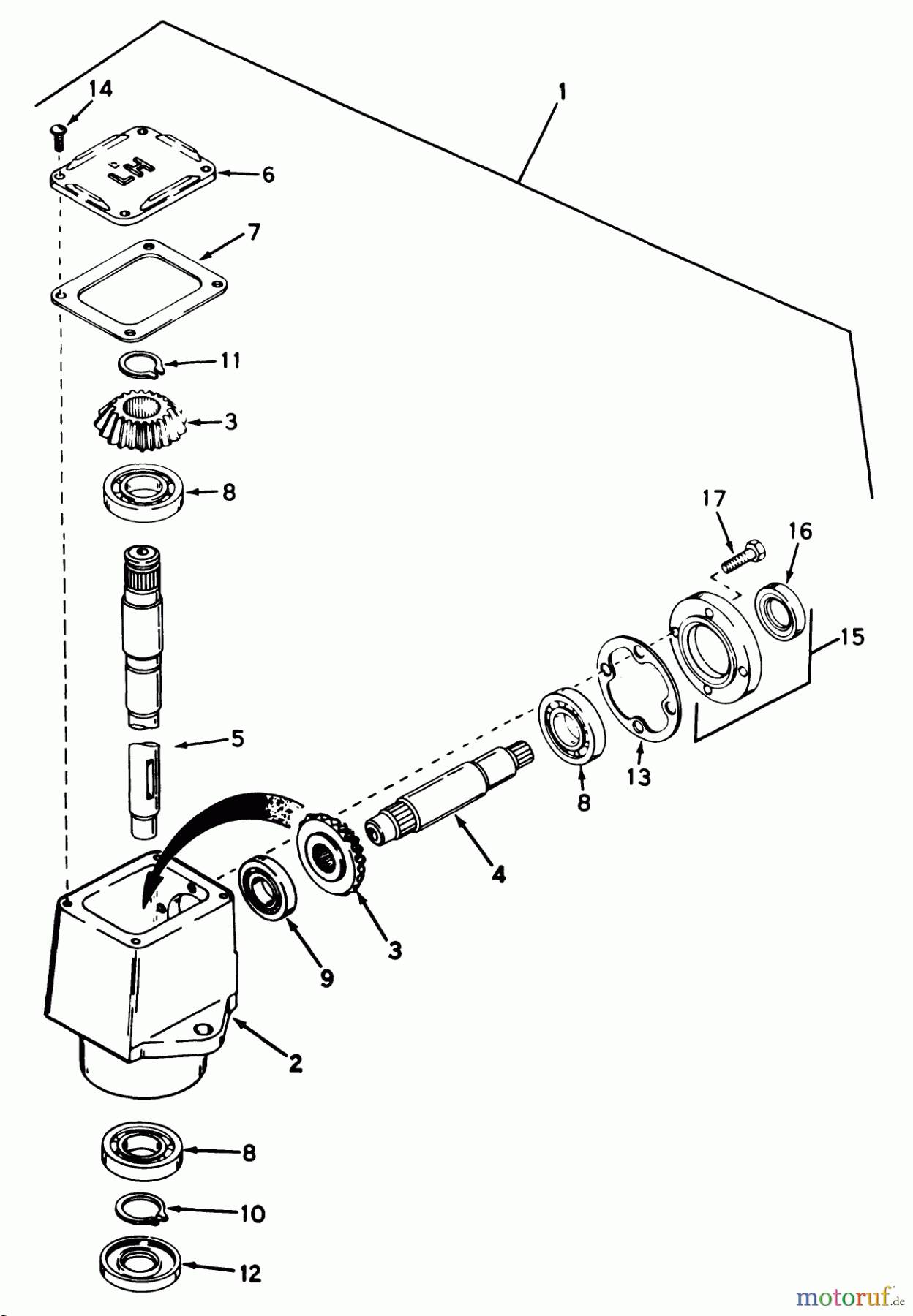  Toro Neu Mowers, Deck Assembly Only 30544 (117/120) - Toro 44