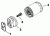 Toro 30544 (117/120) - 44" Side Discharge Mower, Groundsmaster 117/120, 1990 (000001-099999) Ersatzteile OIL FILTER ENGINE KOHLER MODEL NO. M18QS-24615