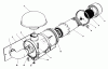 Toro 30544 (117/120) - 44" Side Discharge Mower, Groundsmaster 117/120, 1990 (000001-099999) Ersatzteile REMOTE AIR CLEANER KIT NO. 55-8460 (OPTIONAL)