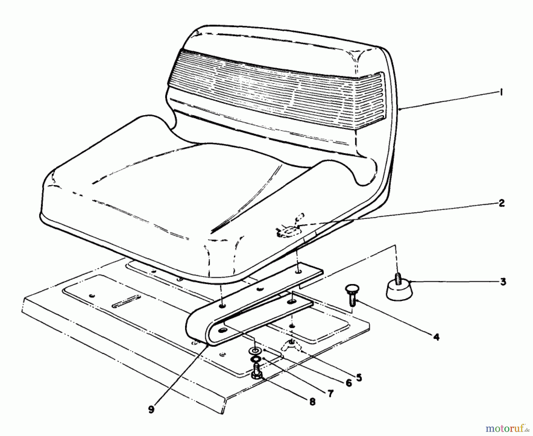  Toro Neu Mowers, Deck Assembly Only 30544 (117/120) - Toro 44