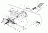 Toro 30544 (117/120) - 44" Side Discharge Mower, Groundsmaster 117/120, 1991 (100001-199999) Ersatzteile 44" SNOW THROWER MODEL NO. 30761 (OPTIONAL) #2