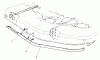 Toro 30544 (117/120) - 44" Side Discharge Mower, Groundsmaster 117/120, 1991 (100001-199999) Ersatzteile BAFFLE KIT PART NO. 68-7210 (OPTIONAL) FOR (MODEL NO. 30753)