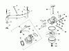 Toro 30544 (117/120) - 44" Side Discharge Mower, Groundsmaster 117/120, 1991 (100001-199999) Ersatzteile CARBURETOR-ENGINE KOHLER MODEL NO. M18QS-24657