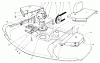 Toro 30544 (117/120) - 44" Side Discharge Mower, Groundsmaster 117/120, 1991 (100001-199999) Ersatzteile CUTTING UNIT MODEL NO. 30544 #2