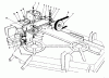 Toro 30544 (117/120) - 44" Side Discharge Mower, Groundsmaster 117/120, 1991 (100001-199999) Ersatzteile CUTTING UNIT MODEL NO. 30747 #1