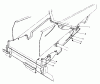 Toro 30544 (117/120) - 44" Side Discharge Mower, Groundsmaster 117/120, 1991 (100001-199999) Ersatzteile CUTTING UNIT MODEL NO. 30747 #4