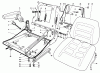 Toro 30544 (117/120) - 44" Side Discharge Mower, Groundsmaster 117/120, 1991 (100001-199999) Ersatzteile DELUXE SUSPENSION SEAT MODEL NO. 30756 (OPTIONAL)