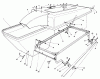 Toro 30544 (117/120) - 44" Side Discharge Mower, Groundsmaster 117/120, 1991 (100001-199999) Ersatzteile GRASS COLLECTION SYSTEM MODEL NO. 30576 (OPTIONAL) #2