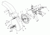 Toro 30544 (117/120) - 44" Side Discharge Mower, Groundsmaster 117/120, 1991 (100001-199999) Ersatzteile GRASS COLLECTION SYSTEM MODEL NO. 30751 (OPTIONAL) #1