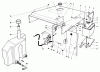 Toro 30544 (117/120) - 44" Side Discharge Mower, Groundsmaster 117/120, 1991 (100001-199999) Ersatzteile HOOD-GAS & HYDRAULIC TANK ASSEMBLY