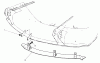 Toro 30544 (117/120) - 44" Side Discharge Mower, Groundsmaster 117/120, 1992 (200001-299999) Ersatzteile BAFFLE KIT PART NO. 60-9030 (OPTIONAL) FOR (MODEL NO. 30544)