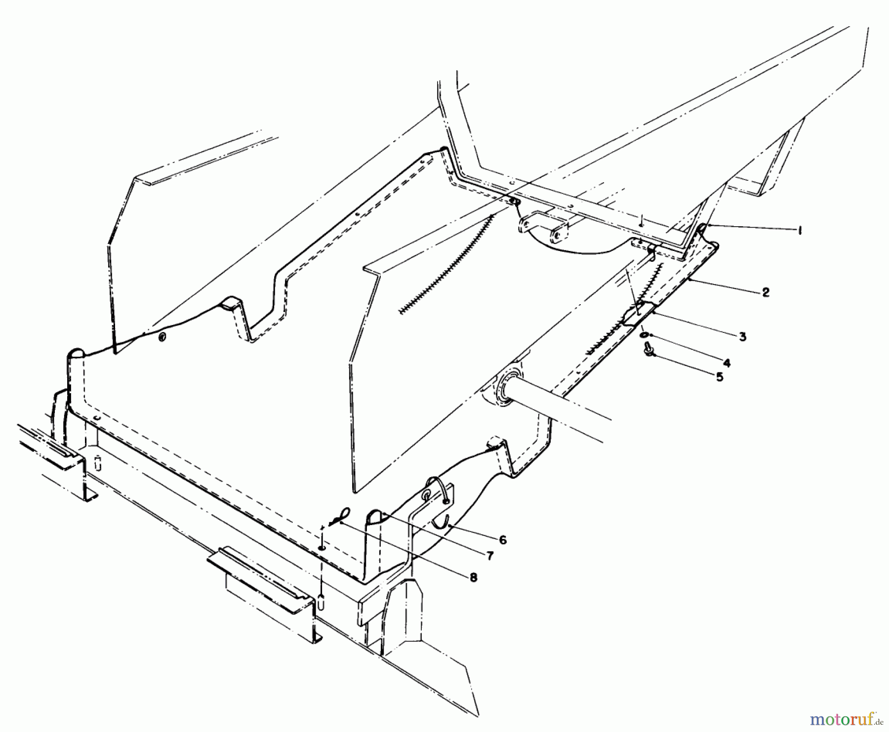  Toro Neu Mowers, Deck Assembly Only 30544 (117/120) - Toro 44