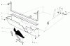 Toro 30544 (117/120) - 44" Side Discharge Mower, Groundsmaster 117/120, 1992 (200001-299999) Ersatzteile CUTTING UNIT MODEL NO. 30768 #4