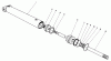 Toro 30544 (117/120) - 44" Side Discharge Mower, Groundsmaster 117/120, 1992 (200001-299999) Ersatzteile HYDRAULIC LIFT CYLINDER N0. 54-0150