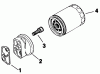 Toro 30544 (117/120) - 44" Side Discharge Mower, Groundsmaster 117/120, 1992 (200001-299999) Ersatzteile OIL FILTER-ENGINE KOHLER MODEL NO. M18QS-24657