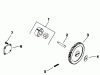 Toro 30544 (117/120) - 44" Side Discharge Mower, Groundsmaster 117/120, 1992 (200001-299999) Ersatzteile OIL PUMP-ENGINE KOHLER MODEL NO. M18QS-24657