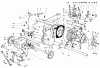 Toro 30544 (117/120) - 44" Side Discharge Mower, Groundsmaster 117/120, 1992 (200001-299999) Ersatzteile TRANSMISSION & DIFFERENTIAL ASSEMBLY