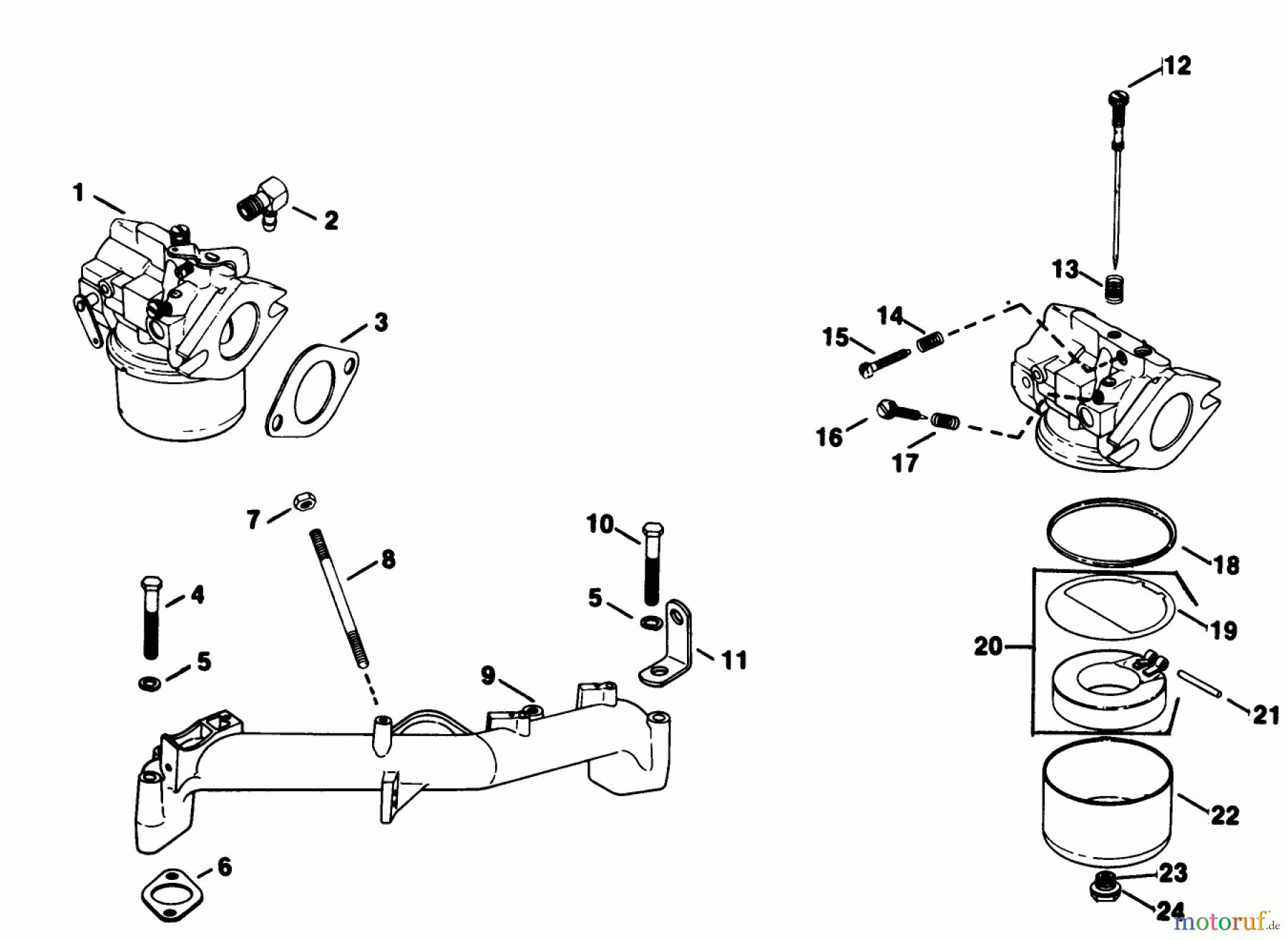 Toro Neu Mowers, Deck Assembly Only 30544 (120) - Toro 44