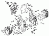 Toro 30544 (120) - 44" Side Discharge Mower, Groundsmaster 120, 1985 (500001-599999) Ersatzteile CRANKASE-ENGINE KOHLER MODEL NO. KT17QS TYPE NO. 24324