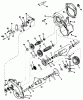 Toro 30544 (120) - 44" Side Discharge Mower, Groundsmaster 120, 1985 (500001-599999) Ersatzteile GEAR REDUCTION & DIFFERENTIAL NO. 540070
