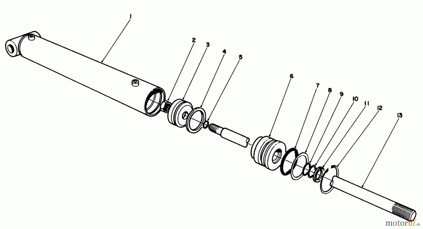 Toro Neu Mowers, Deck Assembly Only 30544 (120) - Toro 44