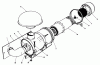 Toro 30544 (120) - 44" Side Discharge Mower, Groundsmaster 120, 1985 (500001-599999) Ersatzteile REMOTE AIR CLEANER KIT NO. 55-8460 (OPTIONAL)