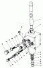Toro 30544 (120) - 44" Side Discharge Mower, Groundsmaster 120, 1985 (500001-599999) Ersatzteile VALVE ASSEMBLY NO. 54-0090