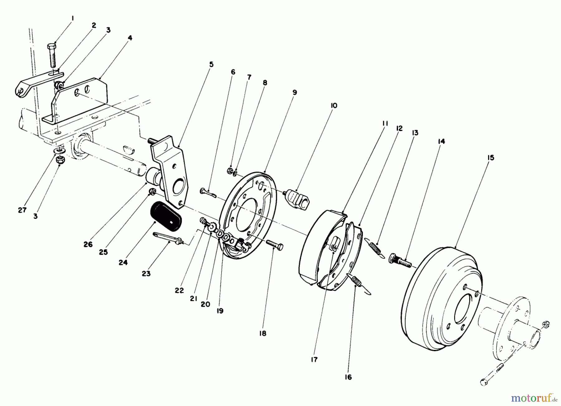 Toro Neu Mowers, Deck Assembly Only 30544 (120) - Toro 44