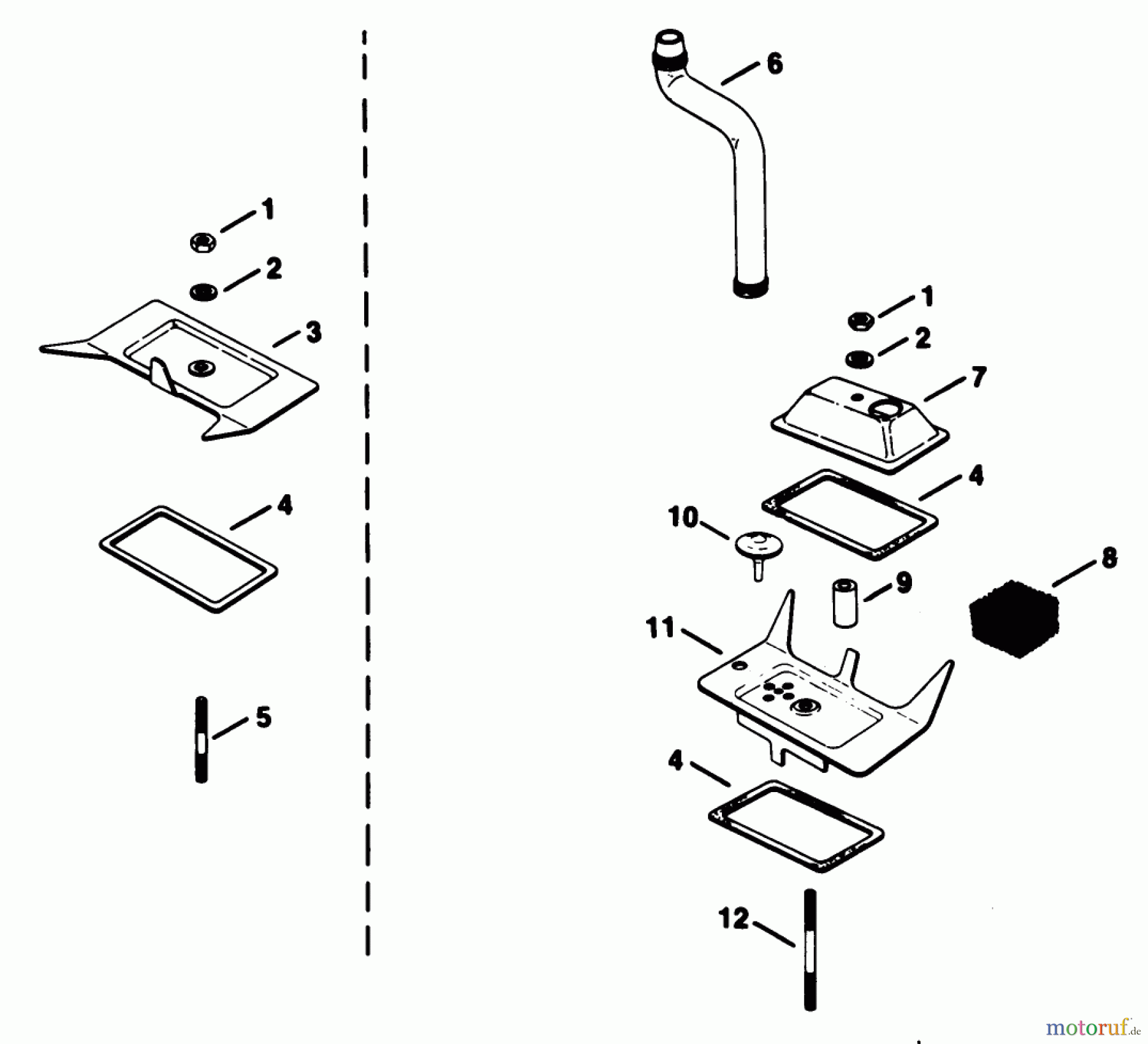  Toro Neu Mowers, Deck Assembly Only 30544 (120) - Toro 44