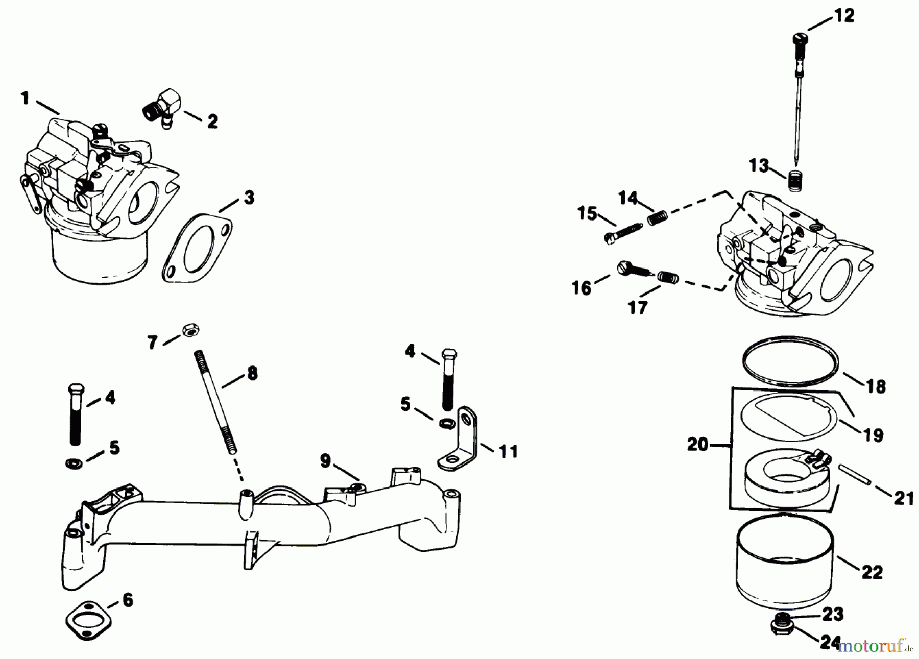 Toro Neu Mowers, Deck Assembly Only 30544 (120) - Toro 44