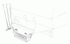 Toro 30544 (120) - 44" Side Discharge Mower, Groundsmaster 120, 1987 (700001-799999) Ersatzteile CUTTING UNIT MODEL NO. 30768 REAR WEIGHT (OPTIONAL)