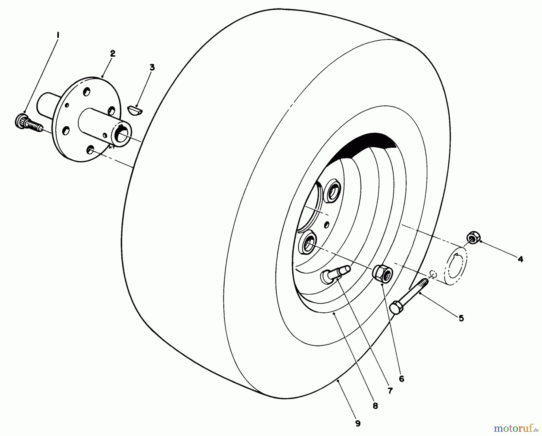  Toro Neu Mowers, Deck Assembly Only 30544 (120) - Toro 44
