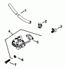 Toro 30544 (120) - 44" Side Discharge Mower, Groundsmaster 120, 1987 (700001-799999) Ersatzteile FUEL PUMP-KOHLER ENGINE MODEL NO. KT17QS TYPE NO. 24324