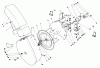 Toro 30544 (120) - 44" Side Discharge Mower, Groundsmaster 120, 1987 (700001-799999) Ersatzteile GRASS COLLECTION SYSTEM MODEL NO. 30576 (OPTIONAL) #1