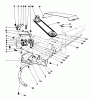Toro 30544 (120) - 44" Side Discharge Mower, Groundsmaster 120, 1987 (700001-799999) Ersatzteile GRASS COLLECTION SYSTEM MODEL NO. 30576 (OPTIONAL) #3