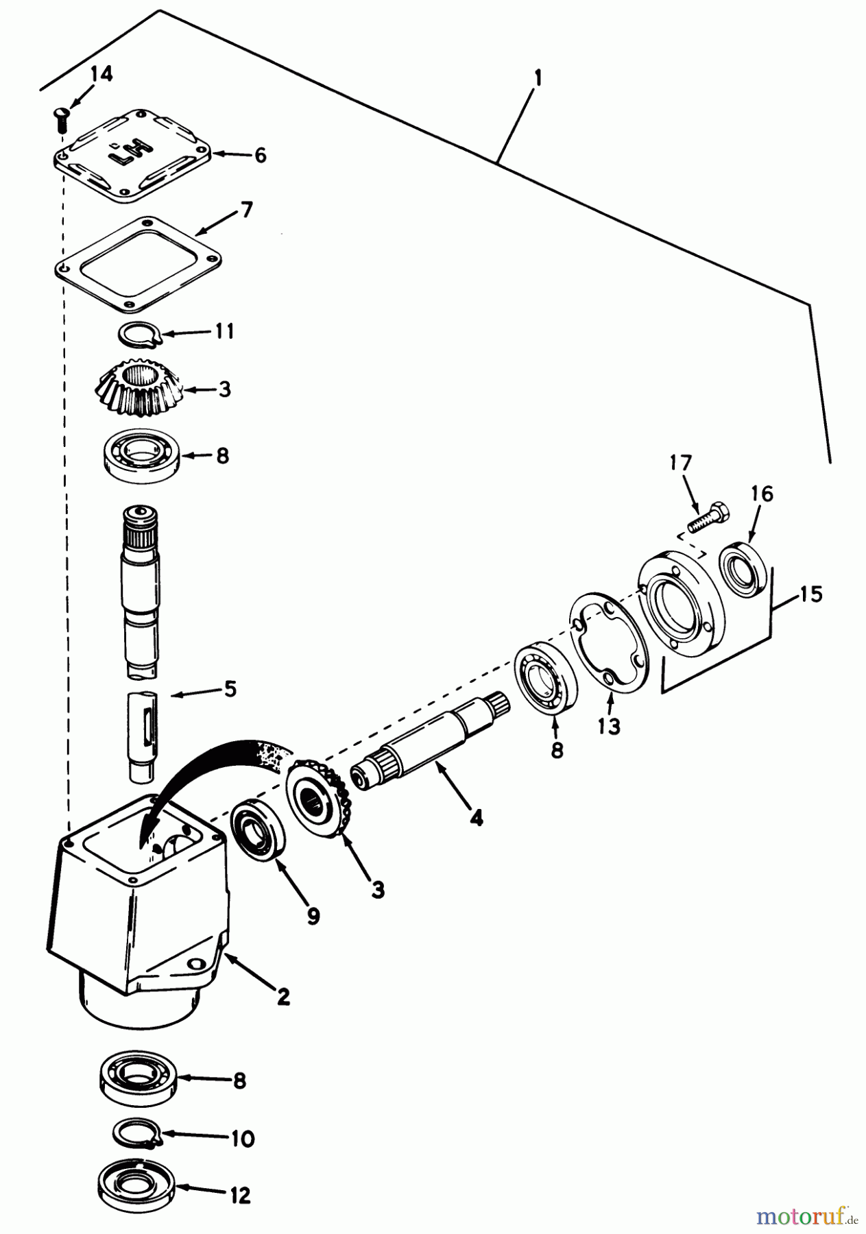 Toro Neu Mowers, Deck Assembly Only 30544 (120) - Toro 44