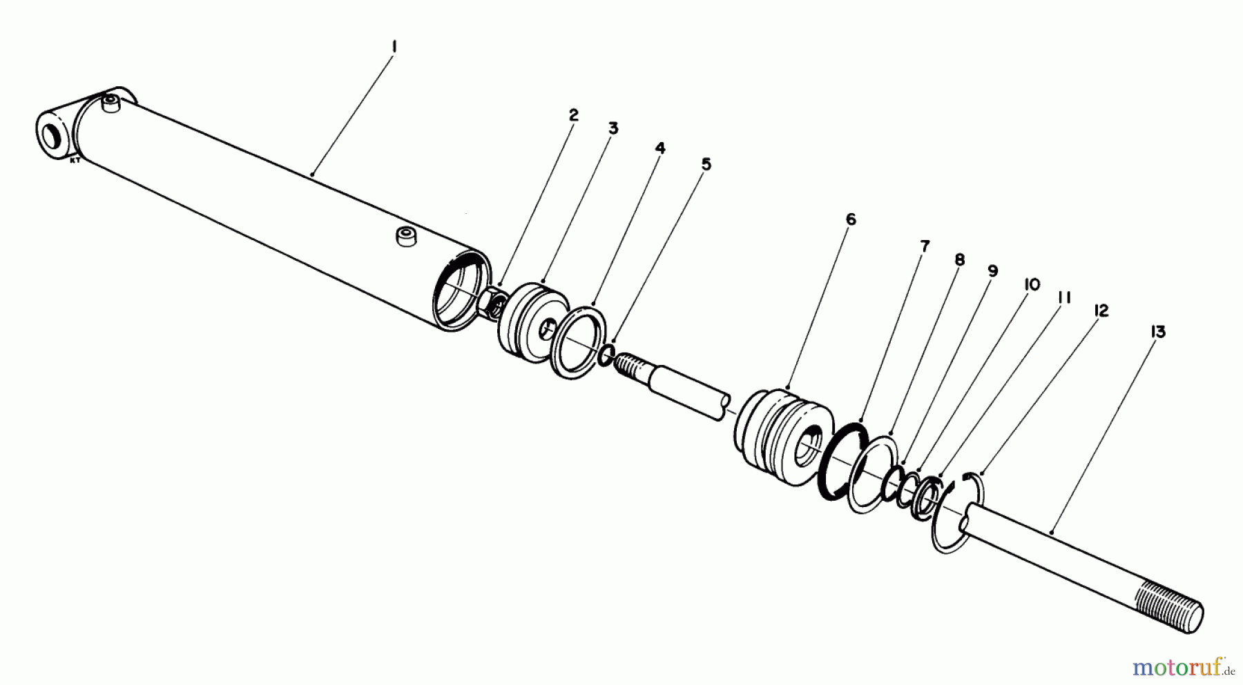  Toro Neu Mowers, Deck Assembly Only 30544 (120) - Toro 44