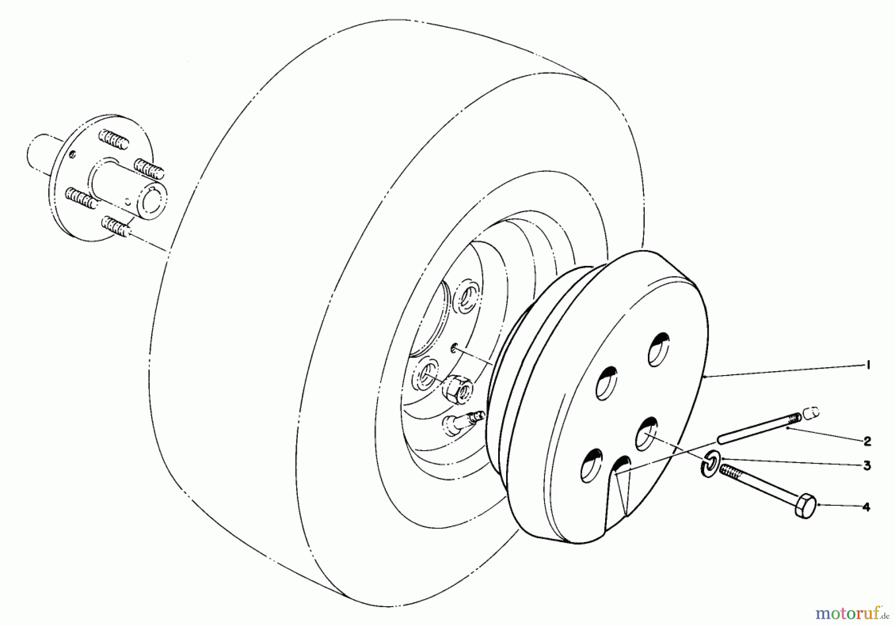  Toro Neu Mowers, Deck Assembly Only 30544 (120) - Toro 44