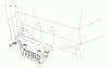 Toro 30544 (120) - 44" Side Discharge Mower, Groundsmaster 120, 1988 (800001-899999) Ersatzteile CUTTING UNIT MODEL NO. 30768 REAR WEIGHT (OPTIONAL)