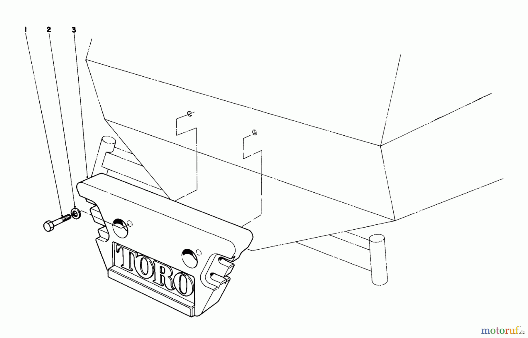  Toro Neu Mowers, Deck Assembly Only 30544 (120) - Toro 44