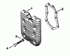 Toro 30544 (120) - 44" Side Discharge Mower, Groundsmaster 120, 1988 (800001-899999) Ersatzteile CYLINDER HEAD KOHLER ENGINE MODEL NO. KT1 7QS TYPE NO. 24324