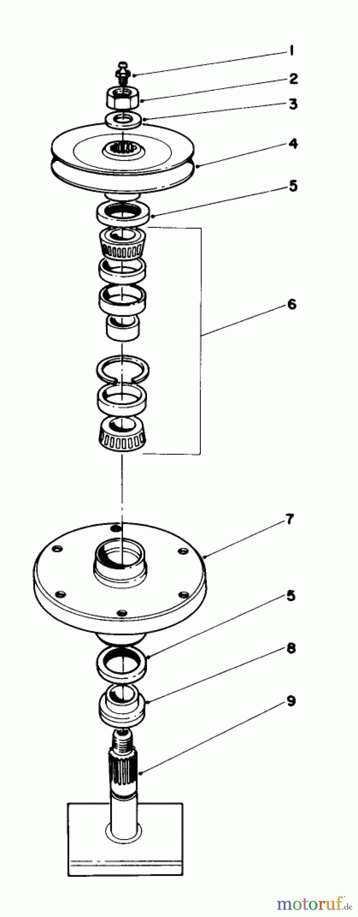  Toro Neu Mowers, Deck Assembly Only 30544 (120) - Toro 44