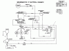 Toro 30544 (120) - 44" Side Discharge Mower, Groundsmaster 120, 1988 (800001-899999) Ersatzteile ELECTRICAL SCHEMATIC