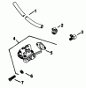 Toro 30544 (120) - 44" Side Discharge Mower, Groundsmaster 120, 1988 (800001-899999) Ersatzteile FUEL PUMP KOHLER ENGINE MODEL NO. KT17QS TYPE NO. 24324