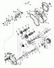 Toro 30544 (120) - 44" Side Discharge Mower, Groundsmaster 120, 1988 (800001-899999) Ersatzteile GEAR REDUCTION & DIFFERENTIAL NO. 1310-001A