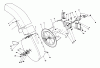 Toro 30544 (120) - 44" Side Discharge Mower, Groundsmaster 120, 1988 (800001-899999) Ersatzteile GRASS COLLECTION SYSTEM MODEL NO. 30751 (OPTIONAL) #1