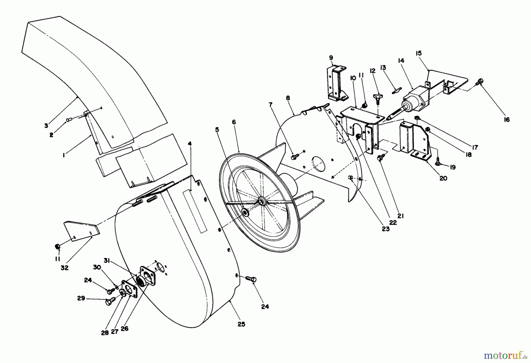 Toro Neu Mowers, Deck Assembly Only 30544 (120) - Toro 44