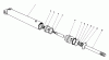 Toro 30544 (120) - 44" Side Discharge Mower, Groundsmaster 120, 1988 (800001-899999) Ersatzteile HYDRAULIC LIFT CYLINDER NO. 54-0150